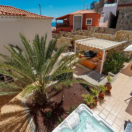 Magnificent 5-star With Sea View, Jacuzzi And Pool Daire Arguineguin
