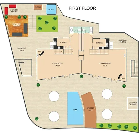 Magnificent 5-star With Sea View, Jacuzzi And Pool Daire *